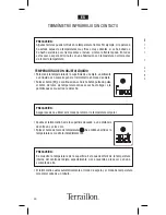 Preview for 48 page of Terraillon NON-CONTACT INFRARED THERMOMETER Instruction Manual