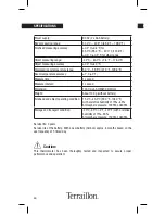 Preview for 60 page of Terraillon NON-CONTACT INFRARED THERMOMETER Instruction Manual