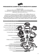 Preview for 19 page of Terraillon Petit Gourmet Manual