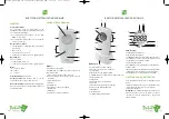 Предварительный просмотр 19 страницы Terraillon Petit MUSIC & LIGHTS BABY MONITOR Instructions For Use Manual