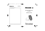 Preview for 25 page of Terraillon PRESSIO A Instruction Manual