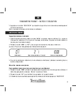 Preview for 9 page of Terraillon Tensio Instruction Manual