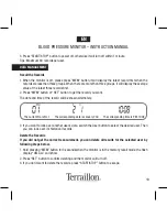 Предварительный просмотр 19 страницы Terraillon Tensio Instruction Manual