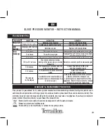 Preview for 23 page of Terraillon Tensio Instruction Manual