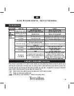 Предварительный просмотр 23 страницы Terraillon Tensio Instruction Manual