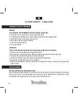 Предварительный просмотр 40 страницы Terraillon Tensio Instruction Manual