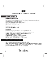 Предварительный просмотр 50 страницы Terraillon Tensio Instruction Manual