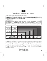 Preview for 61 page of Terraillon Tensio Instruction Manual