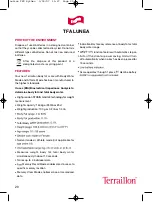 Preview for 20 page of Terraillon TFA LUNEA Manual