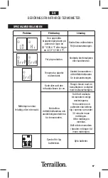 Предварительный просмотр 67 страницы Terraillon TH1009N-C Instruction Manual