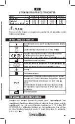 Предварительный просмотр 69 страницы Terraillon TH1009N-C Instruction Manual