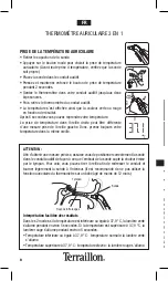 Preview for 8 page of Terraillon THERMO FAST Instruction Manual