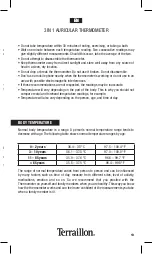 Preview for 13 page of Terraillon THERMO FAST Instruction Manual