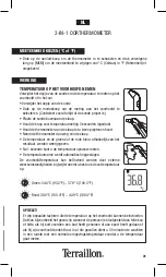 Preview for 31 page of Terraillon THERMO FAST Instruction Manual