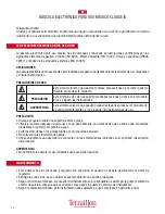 Предварительный просмотр 32 страницы Terraillon TPRO6300 Instruction Manual