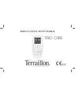 Preview for 1 page of Terraillon TRIO CARE Instruction Manual