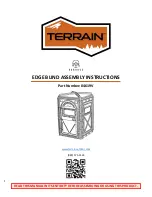 TERRAIN 04619V Assembly Instructions Manual preview