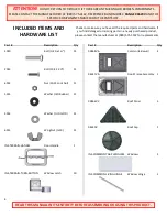 Preview for 4 page of TERRAIN VANROVE 04620V Assembly Instructions Manual