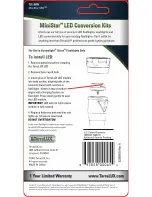 Preview for 2 page of TerraLUX TLE-SRN MiniStar SRN Manual