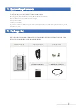 Preview for 3 page of TerraMaster D8 Thunderbolt 3 User Manual