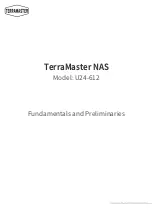 TerraMaster U24-612 Quick Start Manual preview