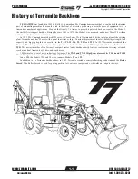 Preview for 3 page of Terramite T5D Operator'S Handbook, Maintenance, Service & Parts Manual