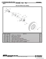 Preview for 68 page of Terramite TSS36 Operator'S Handbook, Maintenance, Service & Parts Manual