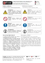 Preview for 5 page of Terranova Scientific Valcom T72 Manual