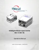 Preview for 1 page of Terrasat IBUC 3 Operation Manual