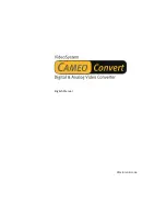 TerraTec Cameo Convert Manual предпросмотр