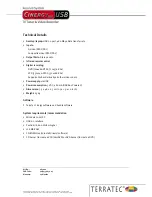 Preview for 2 page of TerraTec CINERGY 200 USB Technical  Details