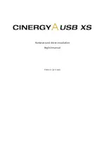 Предварительный просмотр 1 страницы TerraTec CINERGY A USB XS Installation Manual