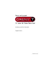 Preview for 1 page of TerraTec Cinergy T Hardware And Driver Installation Manual