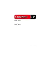 Preview for 1 page of TerraTec Cinergy TV Manual