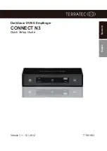 TerraTec Connect N3 Quick Setup Manual предпросмотр