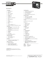 Preview for 3 page of TerraTec DMX Xfire 1024 Product Information