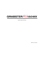 Предварительный просмотр 1 страницы TerraTec GRABSTER AV 150 MX Operation Manual