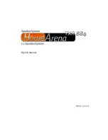 Preview for 1 page of TerraTec HomeArena TXR 884 Manual