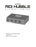 TerraTec MIDI HUBBLE Manual предпросмотр