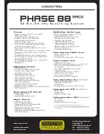 Preview for 2 page of TerraTec PHASE 88 Rack Description