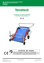 Preview for 1 page of Terrateck RJP 80M Instruction Manual