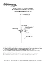 Preview for 2 page of TerraWave Solutions T35100O10006 Quick Start Manual