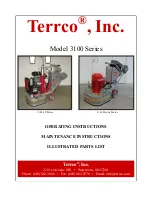 Preview for 1 page of Terrco 3100-3P Operating Instructions Manual