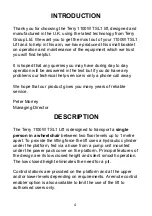 Preview for 4 page of TERRY 1100W TSL1 Original Instructions Manual