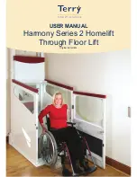 TERRY Harmony Series 2 Homelift Instructions Manual preview