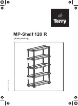 TERRY MP-Shelf 120 R Manual предпросмотр