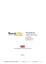 Preview for 14 page of TerryLifts Lifestyle 4.3 Fault Finding