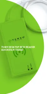 Предварительный просмотр 1 страницы TERSO TS089 Quick Start Manual