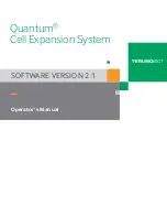 Terumo BCT Quantum Cell Expansion System Operator'S Manual предпросмотр