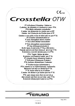 Предварительный просмотр 1 страницы Terumo Crosstella OTW Instructions For Use Manual